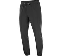 Salomon - Pantaloni stretch e idrorepellenti - Shkout Hexaflow Pants M Deep Black in Pelle - Taglia M - Nero