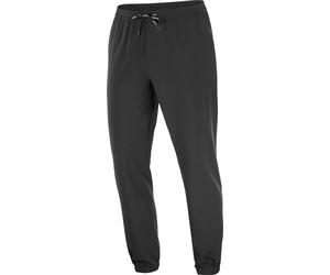Salomon - Pantaloni stretch e idrorepellenti - Shkout Hexaflow Pants M Deep Black in Pelle - Taglia S - Nero