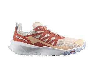 SALOMON Patrol, Scarpe da Trail Running Unisex - Bambini e ragazzi, Sun Kiss White Zen Blue, 39 EU