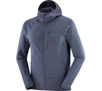 Salomon - Pile leggera e stretch con zip - Sntial Lightwarm Hd M Blue Nights per Uomo - Taglia L