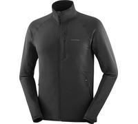 Salomon - Pile stretch e leggero - Sntial Lightwarm FZ M Deep Black per Uomo - Taglia S - Nero