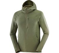 Salomon - Pile tecnico caldo e leggero - Sntial Lightwarm HD M Grape Leaf per Uomo - Taglia L - Kaki