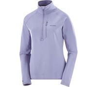 Salomon - Pile tecnico caldo e leggero - Sntial Lightwarm HZ W Blue Granite per Donne - Taglia XS - Viola