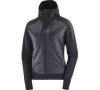 Salomon - Piumino ibrido da donna in PrimaLoft® - Elixir Hybrid HD Insulator W Deep Black per Donne in Pelle - Taglia S - Nero