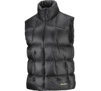 Salomon - Piumino idrorepellente e isolante - Outpulse Down Vest W Deep Black per Donne in Pelle - Taglia S - Nero
