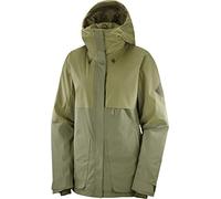 SALOMON Proof LT Insul Jkt W Giacca, Donna, Olive Night/Martini Olive/Heather, XS