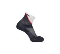 Salomon pulse calzini alla caviglia grigio bianco