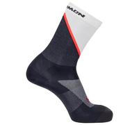 Salomon pulse crew socks white grey
