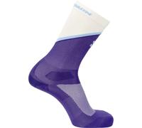 SALOMON Pulse Crew - Unisex - Viola / Bianco - Taglia 36-38- modello 2026