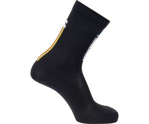 SALOMON Pulse Race Flag Crew - Unisex - Nero - Taglia 42-44- modello 2026