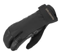 Salomon QST Paw GTX U, guanti a 3 dita, nero XXL Deep Black/Deep Black