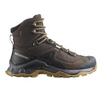 Salomon - Scarpe da trekking in GORE-TEX - Quest Element Gtx Delicioso/Black/Dull Gold per Uomo - Taglia 9,5 UK - Marrone