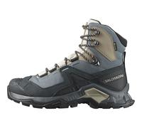 SALOMON Quest Element Gore-Tex Scarpe Impermeabili Escursionismo da Donna, Ispirazione Atletica, Stabilità su Tutti i Terreni, Ebony Rainy Day Stormy Weather, 39 1/3 EU
