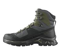 SALOMON Quest Element Gore-Tex Scarpe Impermeabili Escursionismo da Uomo, Ispirazione Atletica, Stabilità su Tutti i Terreni, Black Deep Lichen Green Olive Night, 44 2/3 EU