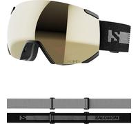 SALOMON Radium Sigma, Goggles WSE, Nero profondo, Taglia Unica