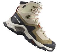 Salomon Ricerca Element GTX Damen-Wanderschuhe Scarpe da Trekking Gore Tex Beige