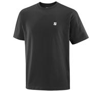 Salomon - Round Logo Graph - T-shirt XL nero