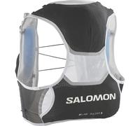 Salomon - Gilet di idratazione - S/Lab Pulsar 3 Set Black/White - Taglia S - Nero Nero S