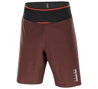 Salomon - S/Lab Salomon Ultra 2in1 - Pantaloncini da running L marrone