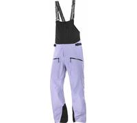 Salomon - Salopette impermeabile da uomo - Absolute 3L Bib M Blue Granite/Deep Black per Uomo - Taglia S - Viola