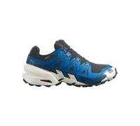 Salomon - Scarpa trail - Speedcross 6 GTX Black/Mykonos Blue per Uomo - Taglia 46 2/3