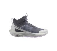 Salomon - Scarpe da trekking - Elixir Activ Mid Gtx W India Ink/Glacier Gray/Orchid Petal per Donne - Taglia 5,5 UK - Grigio Grigio 5,5 UK
