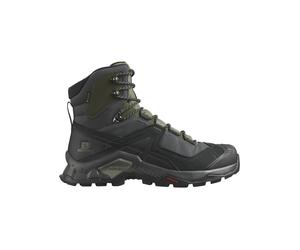 Salomon - Scarpe da trekking in GORE-TEX - Quest Element Gtx Black/Deep Lichen per Uomo - Taglia 7,5 UK - Nero