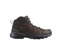 Salomon X Ultra 360 Leather Mid Gore-Tex Scarpe Impermeabili da Trekking da Uomo, Stabilità, Grip, Protezione Totale dalle intemperie, Dark Earth Delicioso Castlerock, 45 1/3 EU