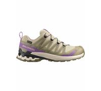 Scarpe Salomon XA PRO 3D v9 GORE-TEX beige verde kaki viola donna - 38