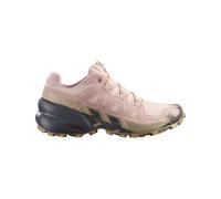 Salomon - Scarpe trail - Speedcross 6 W Tapioca/Shadow Gray per Donne - Taglia 40 - Rosa