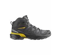 Salomon - Scarpe trekking uomo in GORE-TEX - X Ultra 360 Mid GTX M Castlerock / Black / Spicy Mustard per Uomo - Taglia 11 UK - Grigio Grigio 11 UK
