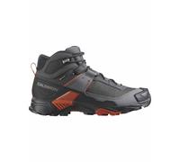 Salomon - Scarpe trekking uomo in GORE-TEX - X Ultra 5 Mid GTX M Asphalt / Castlerock / Burnt Ochre per Uomo - Taglia 45 1/3 - Grigio