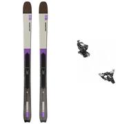 Salomon - Sci da alpinismo - Pack Mtn 96 Carbon 2026 in Legno - Viola