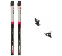 Salomon - Sci da scialpinismo - Pack Mtn 86 Carbon 2026 in Legno - Rosa