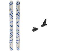 Salomon - Sci freeride - Pack Qst 106 Almond Milk 2027 in Titanio - Viola