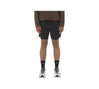 Salomon - Pantaloncini traspiranti con asciugatura rapida - Sense Aero 2In1 Shorts 5" M Deep Black per Uomo - Taglia S - Nero