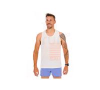 Canotta Salomon Sense Aero Singlet GFX bianco rosa - XL
