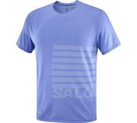 Salomon Sense Aero Graphic M - maglia trail running - uomo Blue L