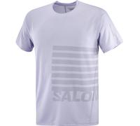 Salomon Sense Aero Graphic M - maglia trail running - uomo S Light Violet man