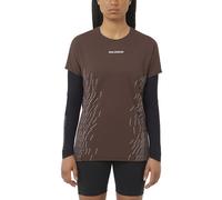 Salomon Sense Aero Graphic W - maglia trail running - donna M Brown woman