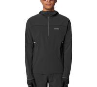 Giacca con cappuccio Salomon Sense Aero Hybrid Half Zip nero grigiastro - S