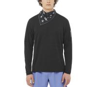 Salomon SENSE AERO LS TEE GFX M Magliette a maniche lunghe M Nero