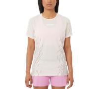 Salomon sense aero graphic maglia manica corta donna bianco