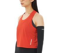 Salomon SENSE AERO SHORT TANK W Canotte e Top S Rosso