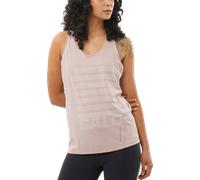 Salomon SENSE AERO SINGLET GFX W Canotte e Top XS Marrone
