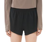Salomon - Pantaloncini traspiranti con asciugatura rapida - Sense Aero Split 3" Shorts W Deep Black per Donne - Taglia M - Nero
