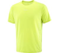T-shirt Salomon Sense Aero GFX manica corta giallo fosforescente - L