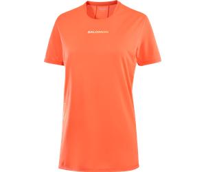 Salomon SENSE AERO SS TEE W LTD COURTNEY Magliette L Arancio