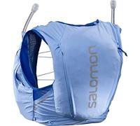 SALOMON Sense PRO 10w with Flasks, Zaino Unisex Adulto, Provence/Ebony/Nautical Blue (Azul), XS