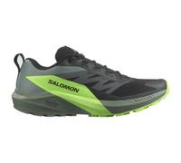 SALOMON Sense Ride 5 - Uomo - Nero / Grigio / Verde - Taglia 46 2/3- modello 2025